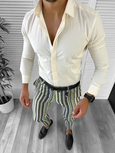 Pantaloni barbati eleganti B9162 10-3